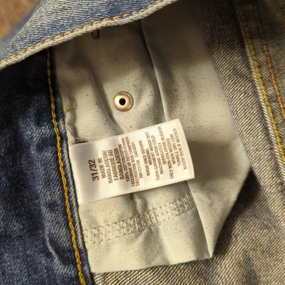 Aeropostale Distressed Denim men's jeans size w 31 L 32 - Picture 3 of 4